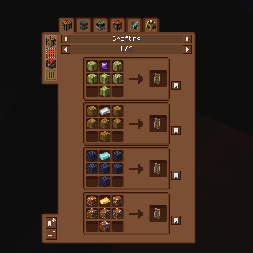 Immersive Interfaces - Just Enough Items (JEI) - Minecraft Resource ...