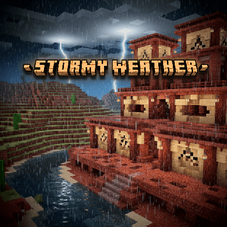 Bad Weather Minecraft Stormy Weather - Minecraft Data Packs - CurseForge