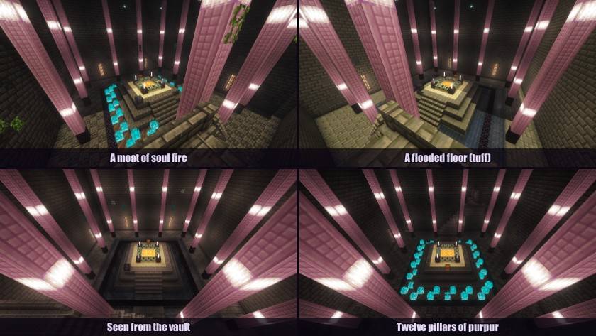 Soul fire, a flooded floor, and the hall from its vault