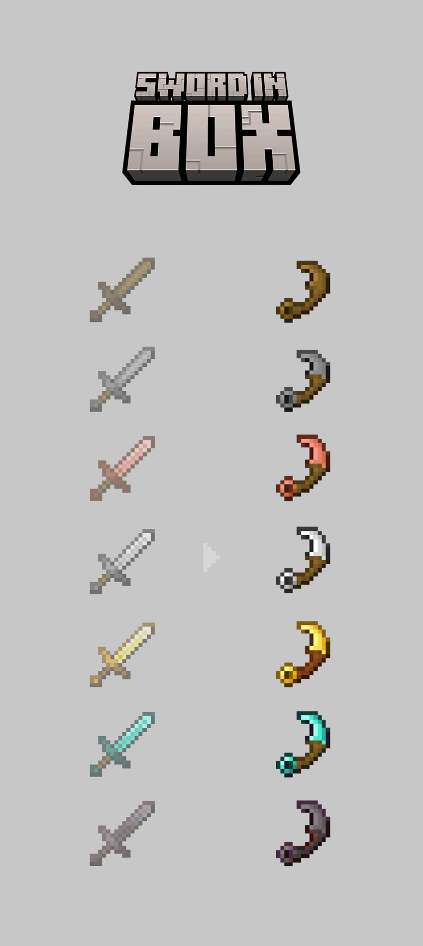 Sword in Box - Karambit Minecraft Texture Pack