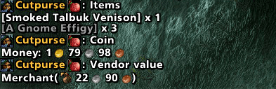 Pick Pocket chat report