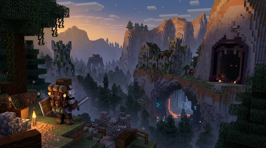 Explore the medieval fantasy world