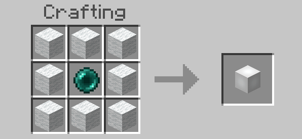 Crafting recipe