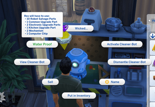 Water Proof Bots and Servos - The Sims 4 Mods - CurseForge