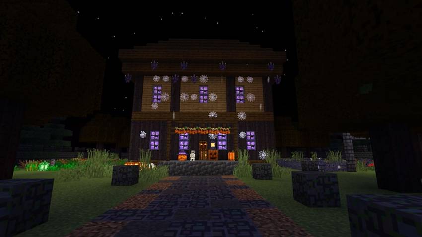 Redstone Note Block Recipe Halloween Decoration Addon - Minecraft Bedrock Addons - CurseForge
