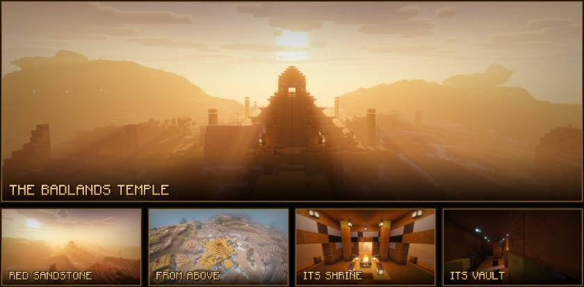 The badlands temple