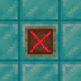 Elytra mace pvp bot/dummy with hitboxes visible — Minecraft Bedrock addon, screenshot 2