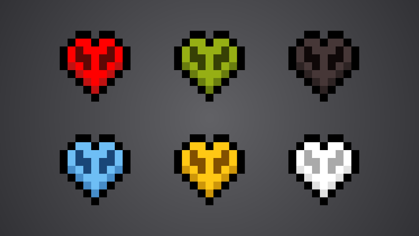 Vors Hardcore Hearts (Fake) — Minecraft Bedrock texture pack, screenshot 2