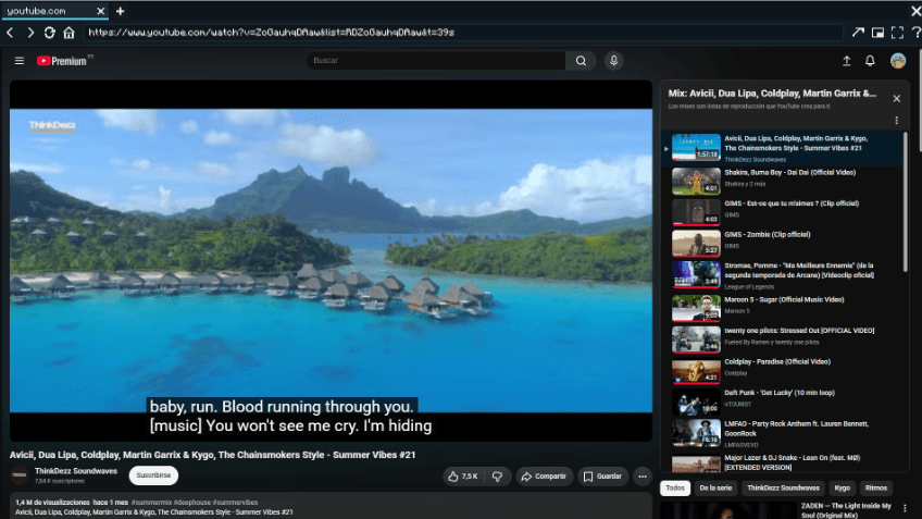 The browser in-game