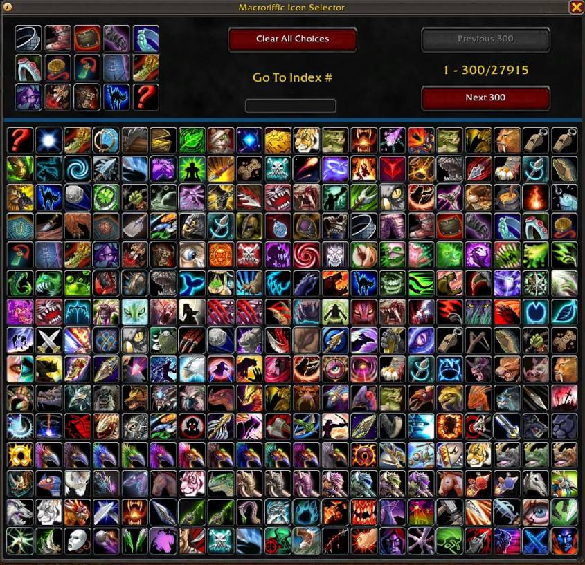 Icon Selector View