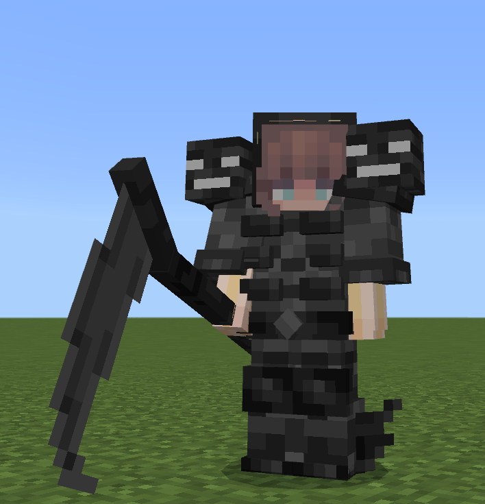 Wither Armor - 𝐜𝐮𝐬𝐭𝐨𝐦 𝐬𝐜𝐲𝐭𝐡𝐞 - Minecraft Bedrock Addons - CurseForge