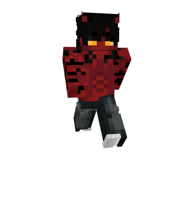 PVP demons — Minecraft Bedrock skin, screenshot 2