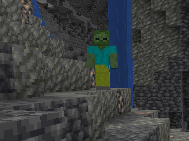 Duster chilling in a cave