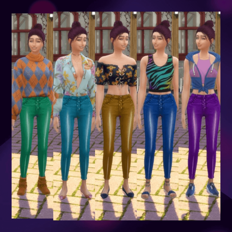 Detailed button designs - The Sims 4 Create a Sim - CurseForge