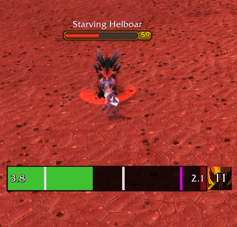 SwedgeTimer in action
