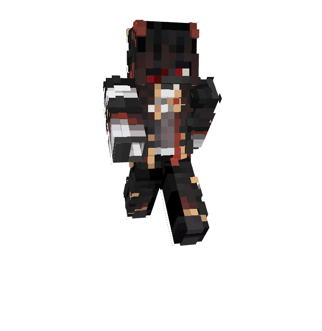 PVP demons — Minecraft Bedrock skin, screenshot 5