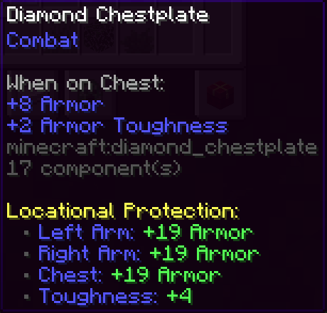 Locational Armor.