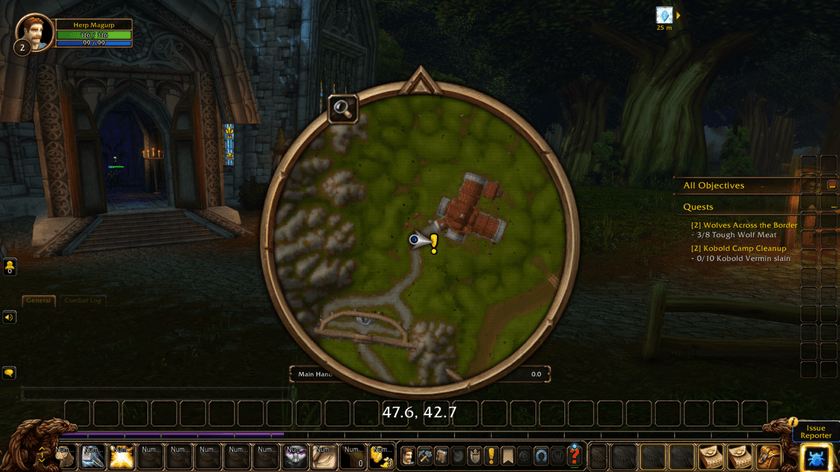 A simpler minimap layout.