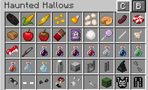 Haunted Hallows Minecraft Mod
