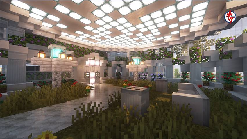 Survival Glassy House #4 (Achievements On) Minecraft Map