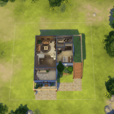 house with apartments