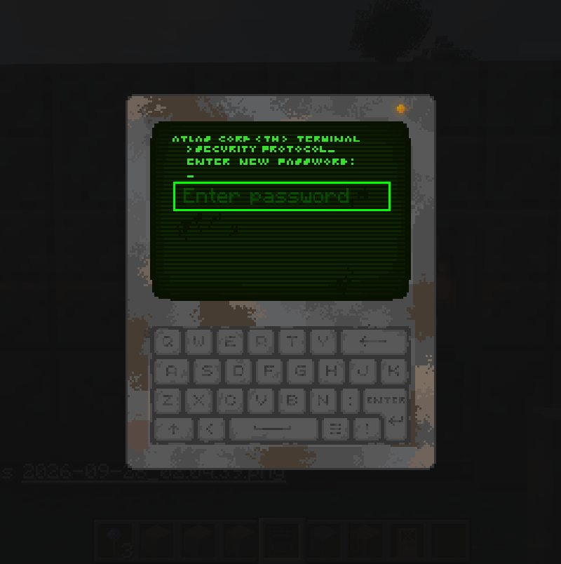 Set password