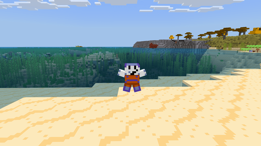 Deltarune Textures — Minecraft Bedrock texture pack, screenshot 2