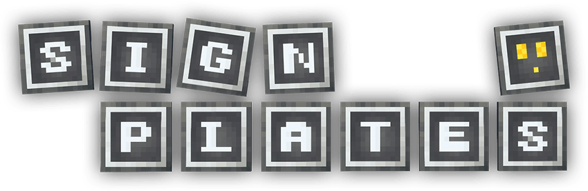 Sign Plates - Mod Title