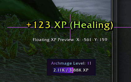 MMW Options XP & Archmage Bar
