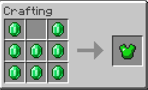 Emerald Armor and tools — Minecraft Bedrock addon, screenshot 4