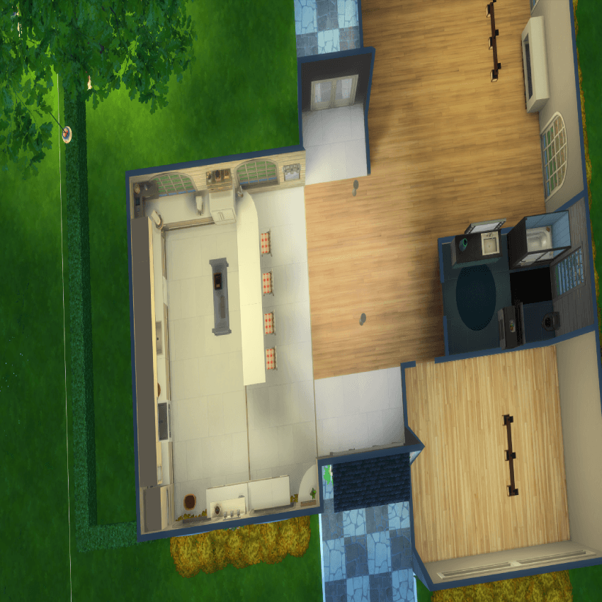 top view