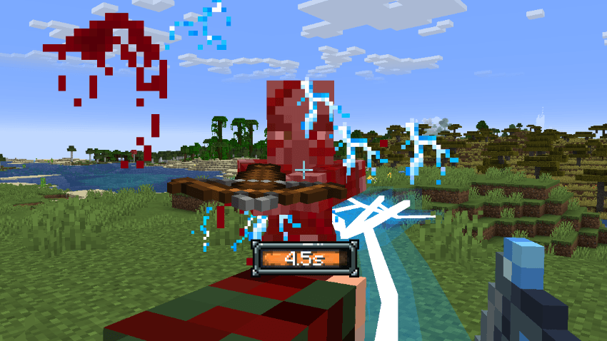 iron's spellbooks lightning attack