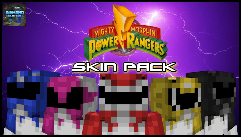 Mighty Morphin Power Rangers - Minecraft Bedrock Skins - CurseForge