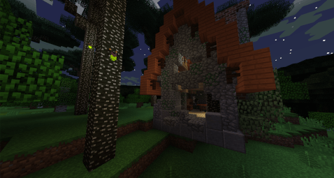 a house in the twilight forest