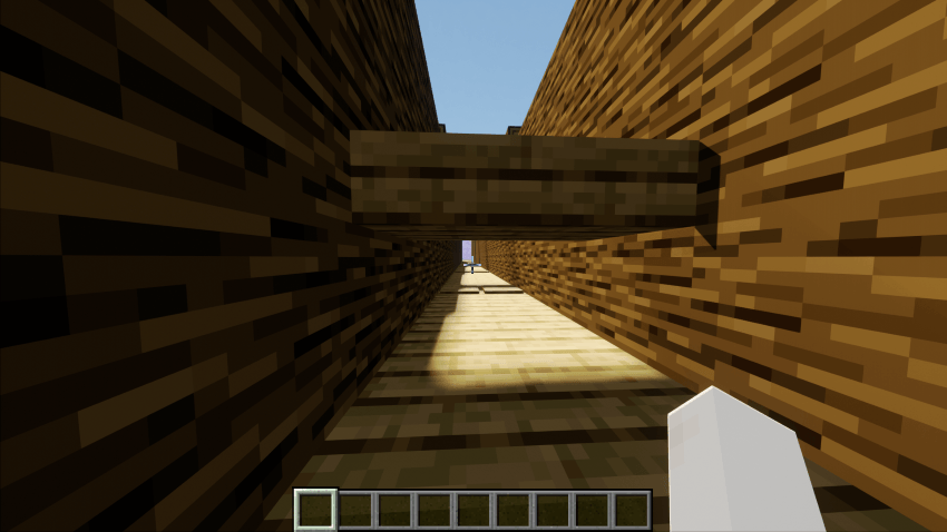 Пример увеличенного персонажа