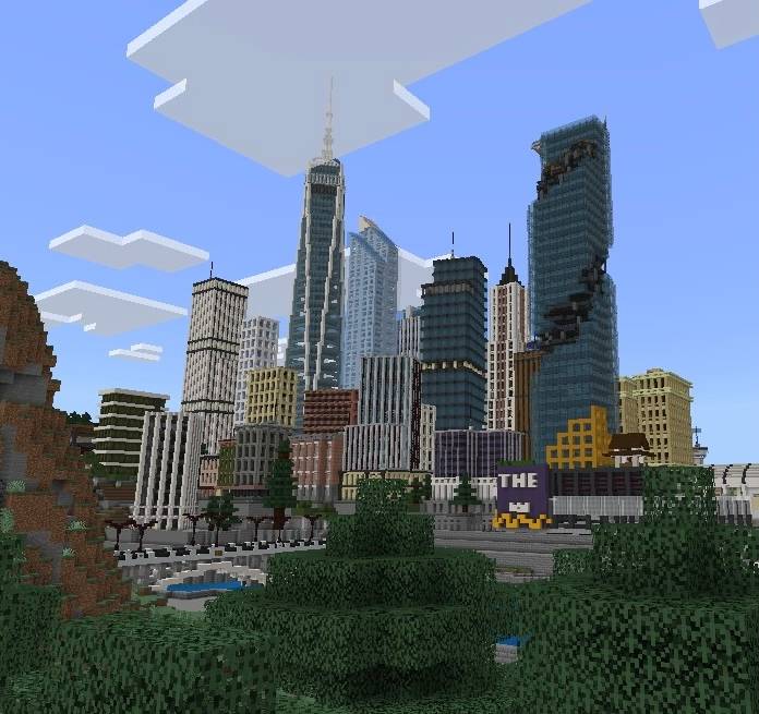 Skyline view (from south)