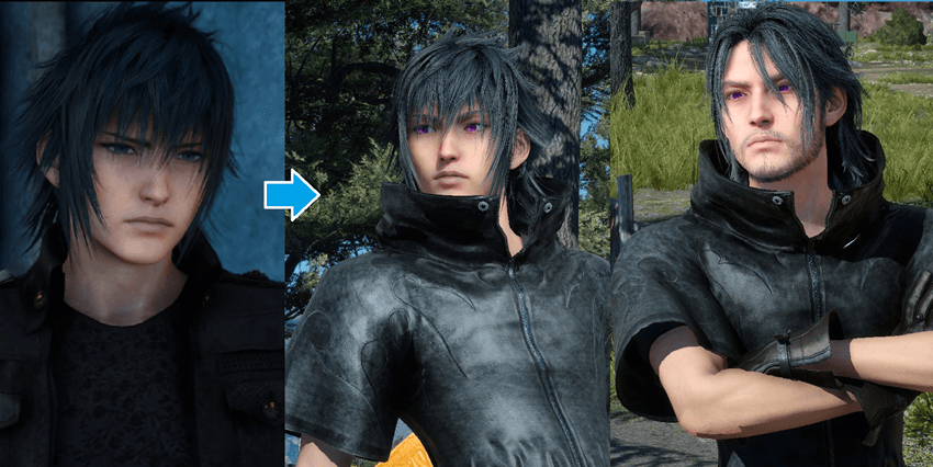 Download Noctis Eye Color Pack - Final Fantasy XV Mods - CurseForge