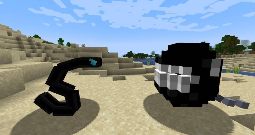 BBG Snake and Chain Chomp in their natural environment.