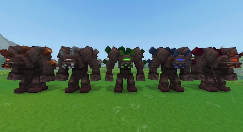 Volcanic Ore Golems