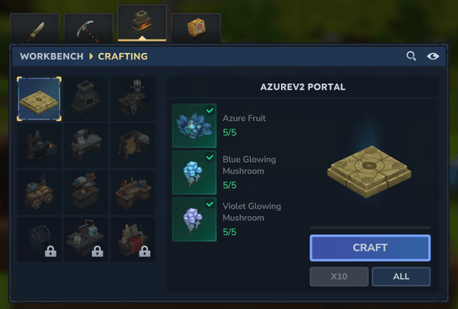 Portal Crafting
