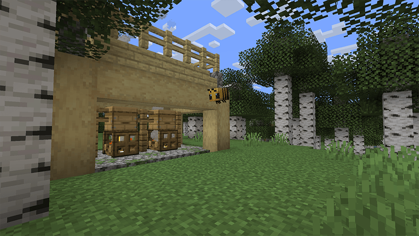 The Bee Keeping with no Shaders