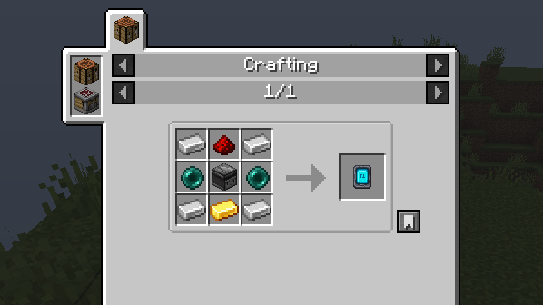 Access Pad tier 1 recepie (within 16 blocks)