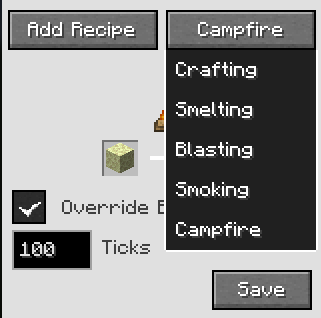 Crafting Types