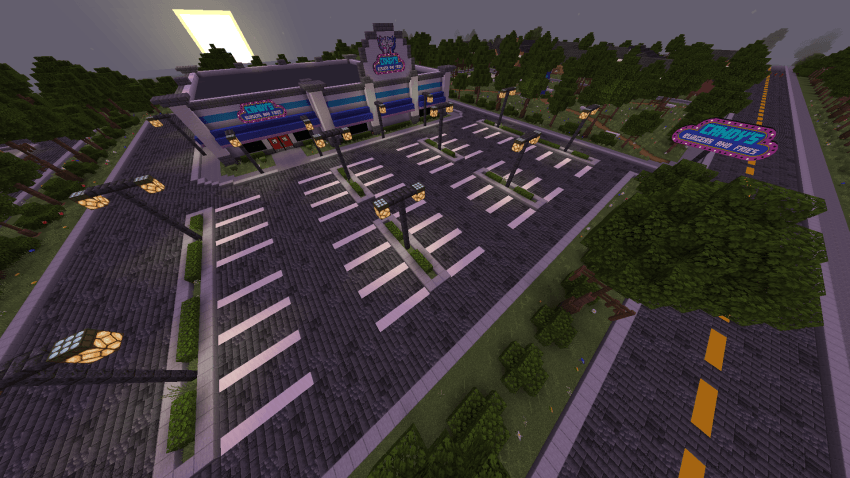 Exterior of Candy's Burgers and Fries