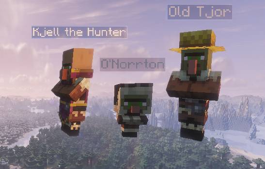 People of the Taiga (name examples: Kjell the Hunter, O'Norrton, Old Tjor)
