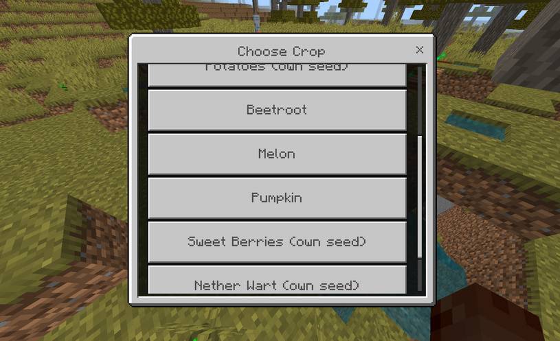 Farm Worker Robot — the robot that farms for you — Minecraft Bedrock addon, screenshot 14