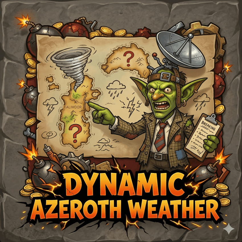 Dynamic Azeroth Weather Logo