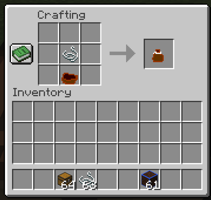 Crafting Recipe for the Dirt Bag