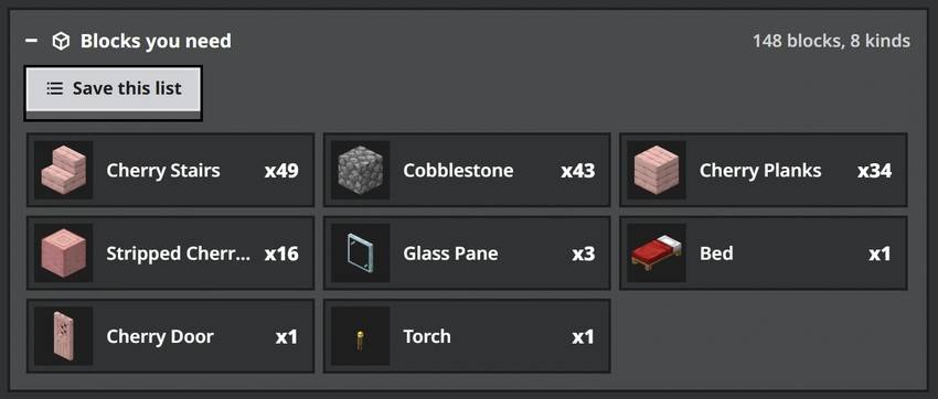 Blocks you need