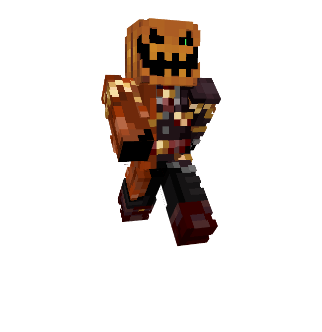 Scoopy scary skeleton — Minecraft Bedrock skin, screenshot 7